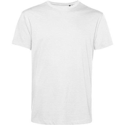 B&C Men's #Organic E150 T-Shirt - White-0
