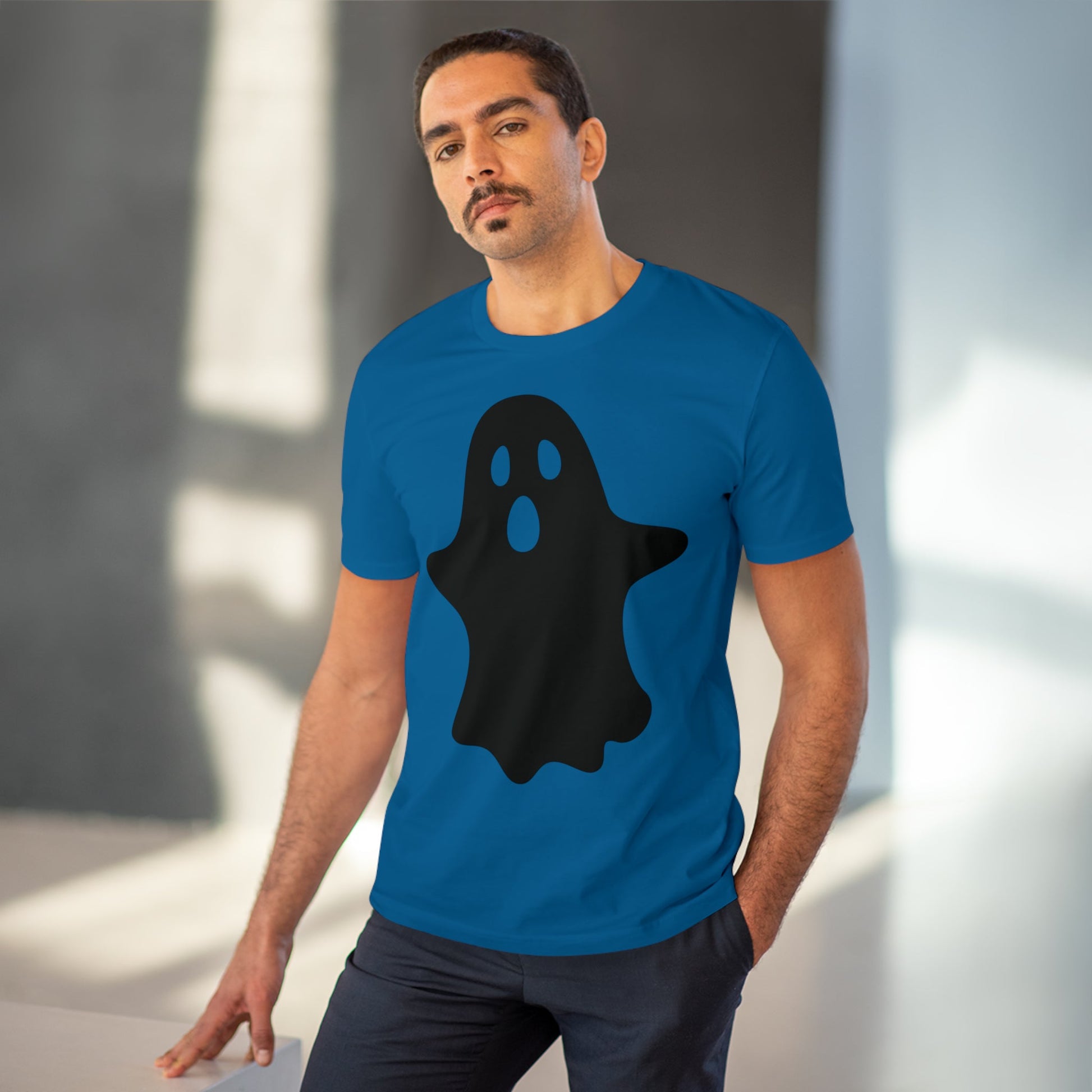 Ghost Halloween Organic T-shirt - Unisex-91