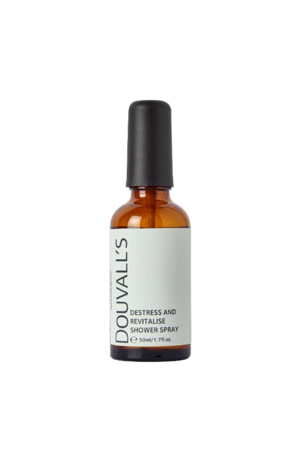 Destress and Revitalise Organic Natural  Shower Spray 50ml | Uplifting Citrus Scent for a Spa-Like Shower Experience-0