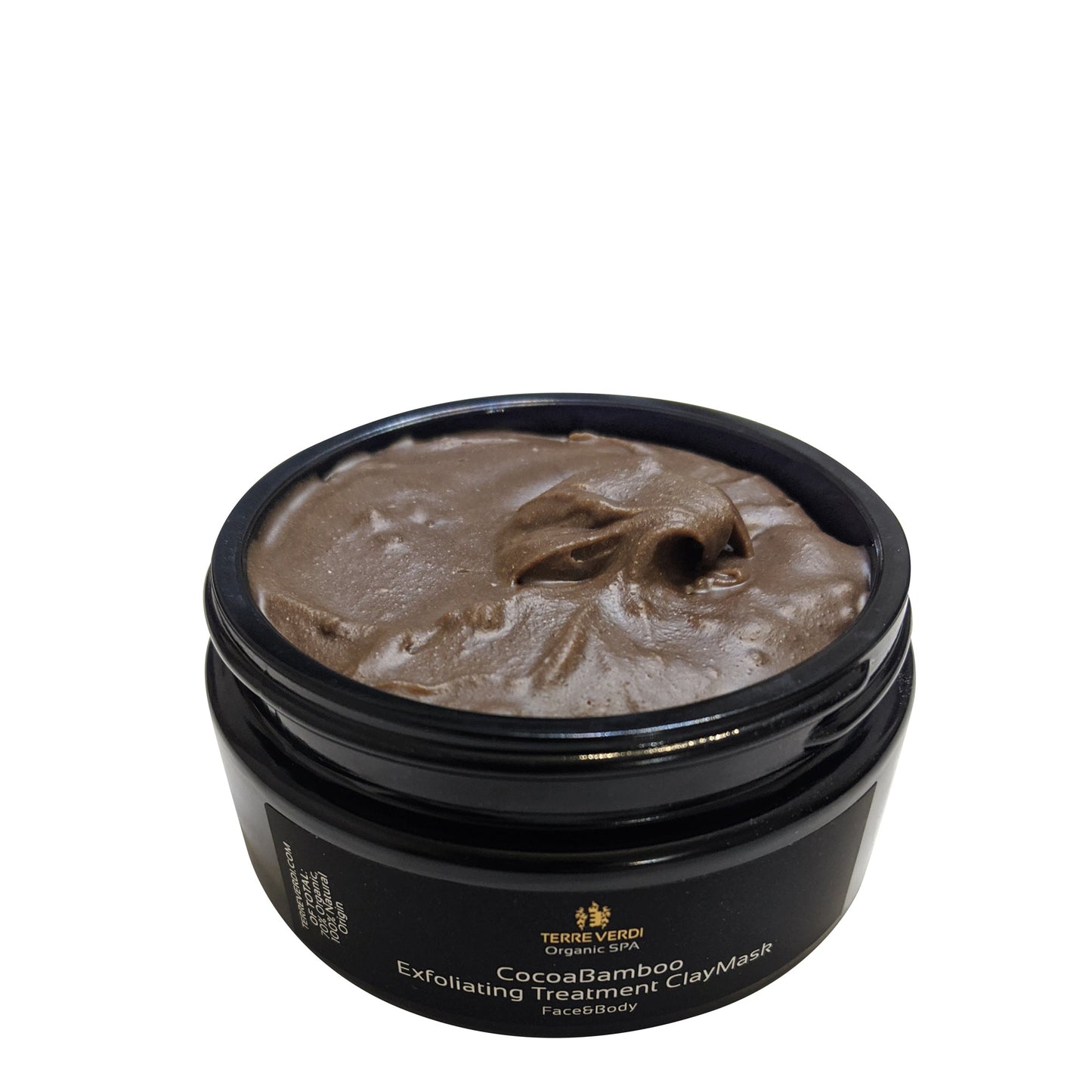CocoaBamboo Exfoliating Treatment ClayMask for Face and Body - Natural Scrub-1