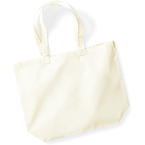 Westford Mill Organic Premium Cotton Maxi Tote Bag - Natural-0